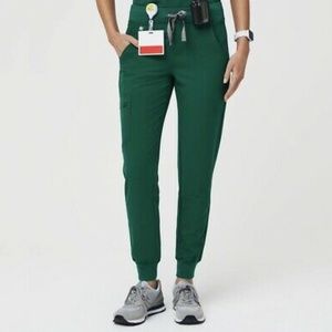 Figs Zamora Jogger Scrub Pants Hunter Green XXSP